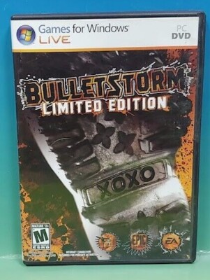 Bulletstorm Limited Edt  PC CD-ROM Complete ! Manual and Key Code Tested + Works