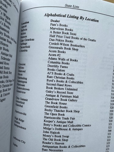 Used Book Lover's Guide to the Midwest / David S. & Susan Siegel (1998 edition) - Imagen 6 de 9