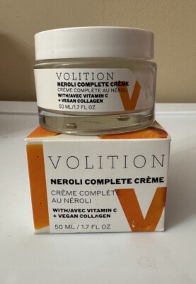 Volition Neroli COMPLETE Creme 1.7 oz / 50mL Full Size Vitamin C Collagen Cream