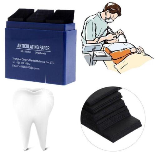 Dental Articulating Paper Blue/Red Double Sided Teeth Care Strips 300 Sheets Q2 - Picture 3 of 18