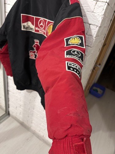 Vintage Racing Jacket Marlboro Shell Mercedes-Benz CLS-650 SZ XXL Rare - 第 14/19 張圖片