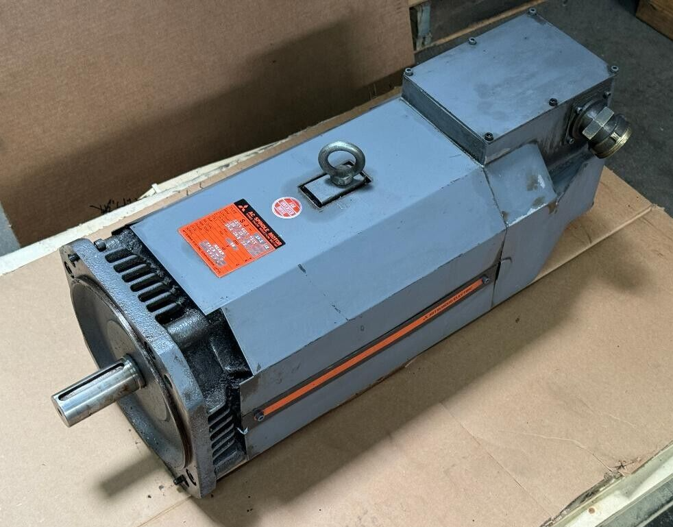 MITSUBISHI AC SPINDLE MOTOR TYPE SJ-18.5 AZ 200V 3PH, FROM MAZAK