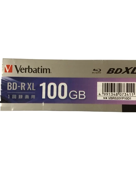 Verbatim BD-R XL Blu-ray 10 Discs 100GB 2-4x VBR520YP10D1 Japan - Image 3 of 3