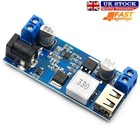 DC-DC 24V 12V to 5V 5A Step Down Power Supply Buck Converter USB Charging Module