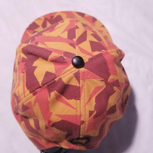 Trukfit Authentic Collection Truk Da World Orange Cap Hat Flaws Distressed - Picture 4 of 16