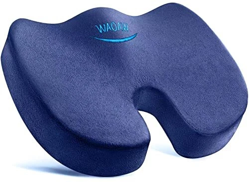 Seat cushion clearance coccyx