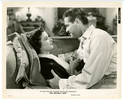 Vintage 8x10 Photo For Heaven's Sake (1950 film) Joan Bennett Robert Cummings