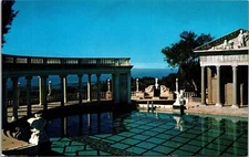 Hearst San Simeon State Historical Monument Neptune Pool CA Chrome Postcard
