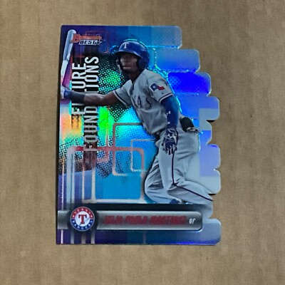 2019 Bowman's Best Future Foundations Die Cuts #FF-JPM Julio Pablo Martinez 