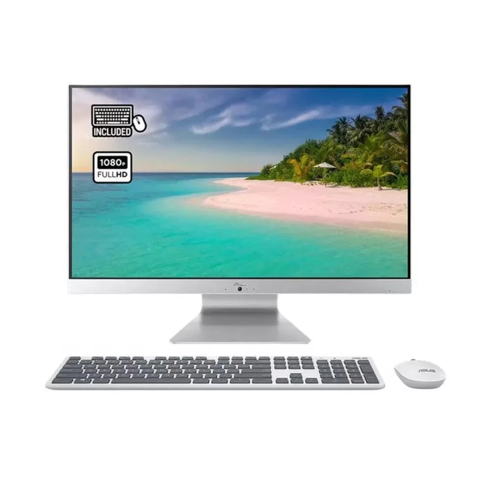 All-In-One Desktop PC SSD HD ASUS M3700 AMD Ryzen7 5825U 8GB RAM 1TB 27 INCH - Image 3 of 4