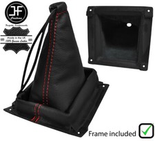 ROT NAHT LEDER HANDBUCH SCHALTSACK+KUNSTSTOFFRAHM F?R KIA SPORTAGE 95-03