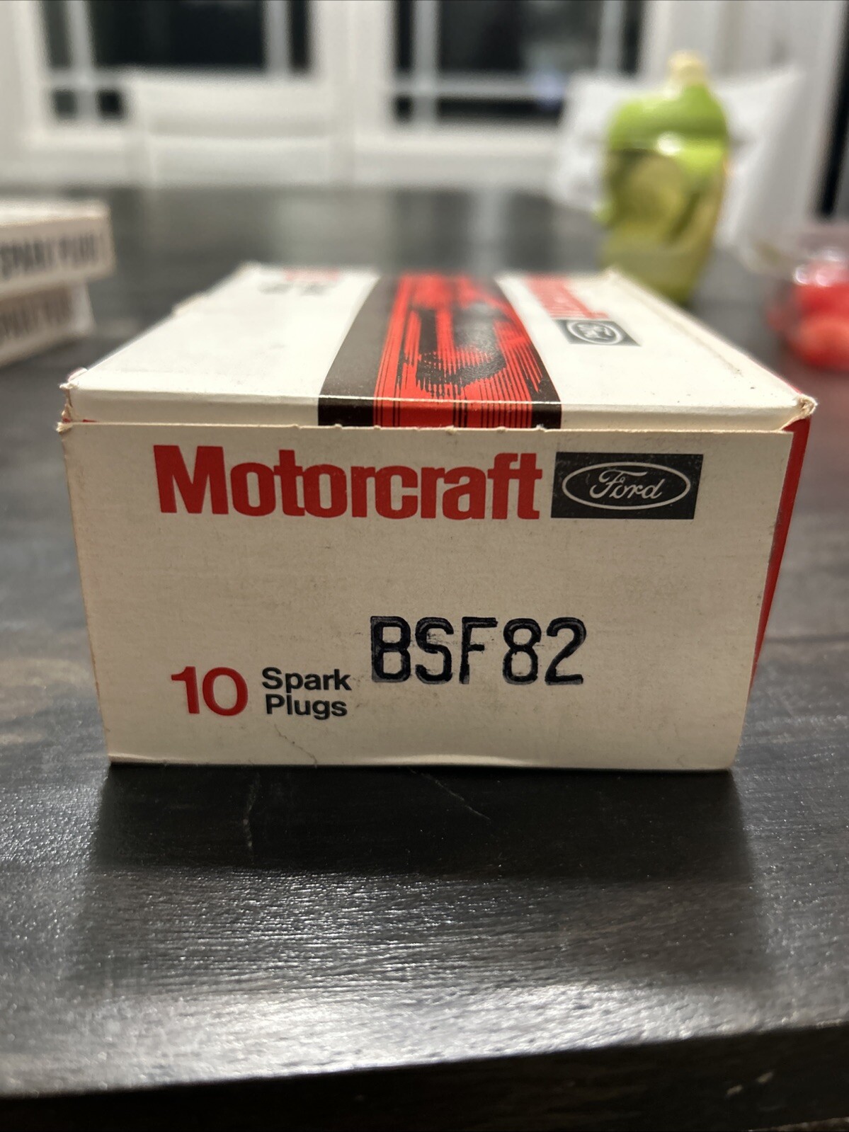 VINTAGE OEM - Box Of 10 New Ford Motorcraft BSF82 Spark Plugs New old stock