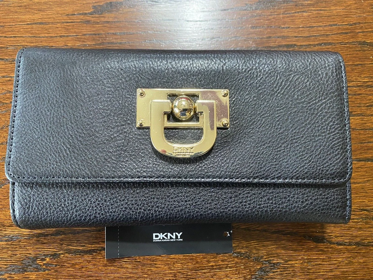 Dkny black wallet new arrivals