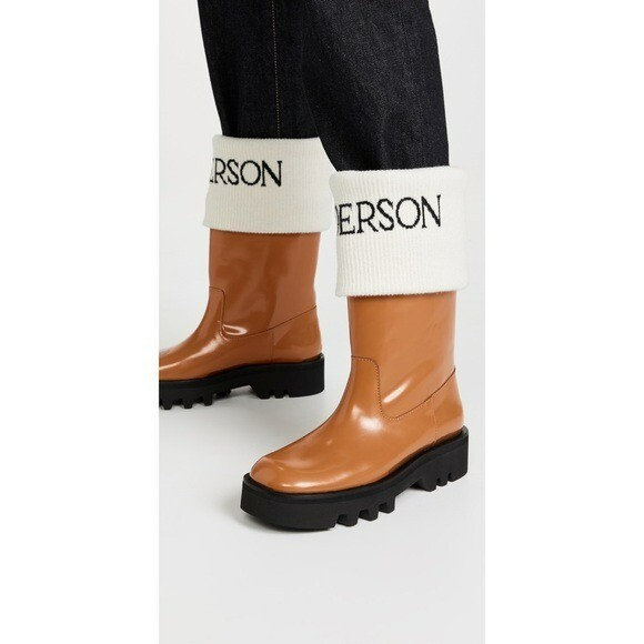 JW Anderson Fisherman 40mm leather sock boots 39 | eBay
