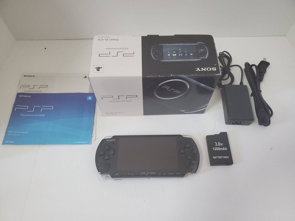 Sony PSP 3000 Console PlayStation Portable Console Only & Battery  [Excellent]