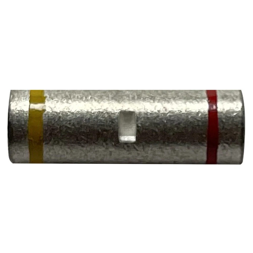 (10) 8 to 10-12 Gauge Non-Insulated Step Down Butt Connector Wire Terminal - USA - Image 2 of 4