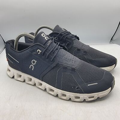 On Cloud 5 Womens 10 Black Sneaker Shoes Running Walking Casual Athletic Comfort