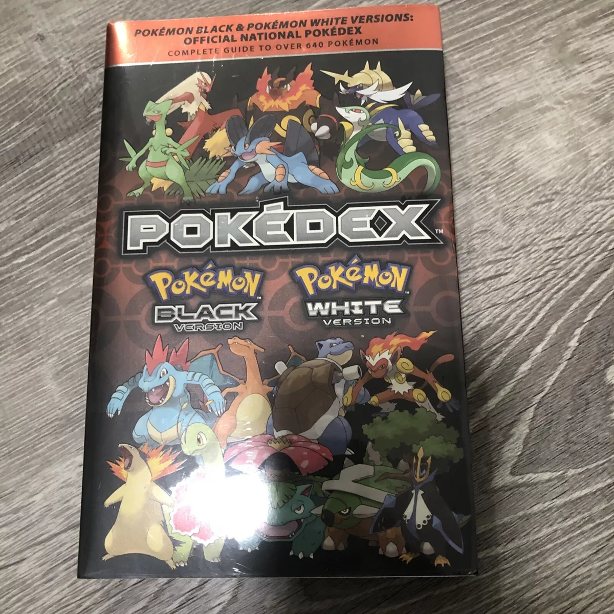 Pokemon Black & Pokemon White Versions Official National Pokedex