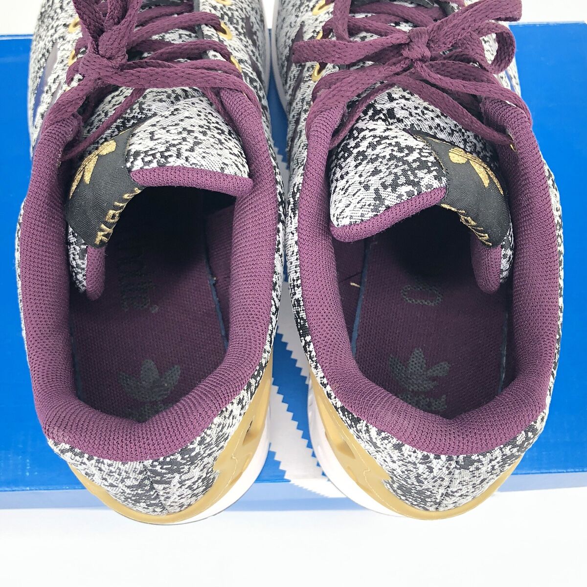 Adidas ZX Flux J Torsion Running Sneakers AQ8439 Merlot Adidas ZX Flux J Torsion Running Sneakers AQ8439 Merlot