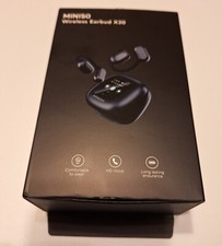 Miniso x30 Wireless Earbuds Headphones Black Open Box
