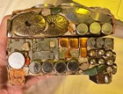 Artist-Crafted  Metal Treasure Trinket Box — photo 1