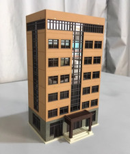 N Scale Outland Building Model Railway House 1/150 Office Building Scene Model