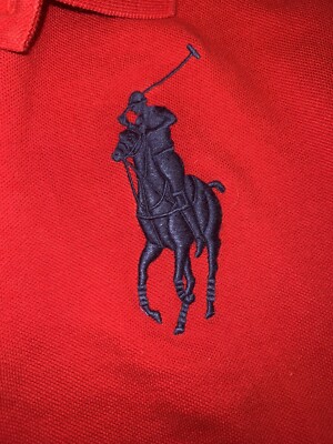 Ralph Lauren Polo Great Britain England #3 Custom Fit Polo Mens XL