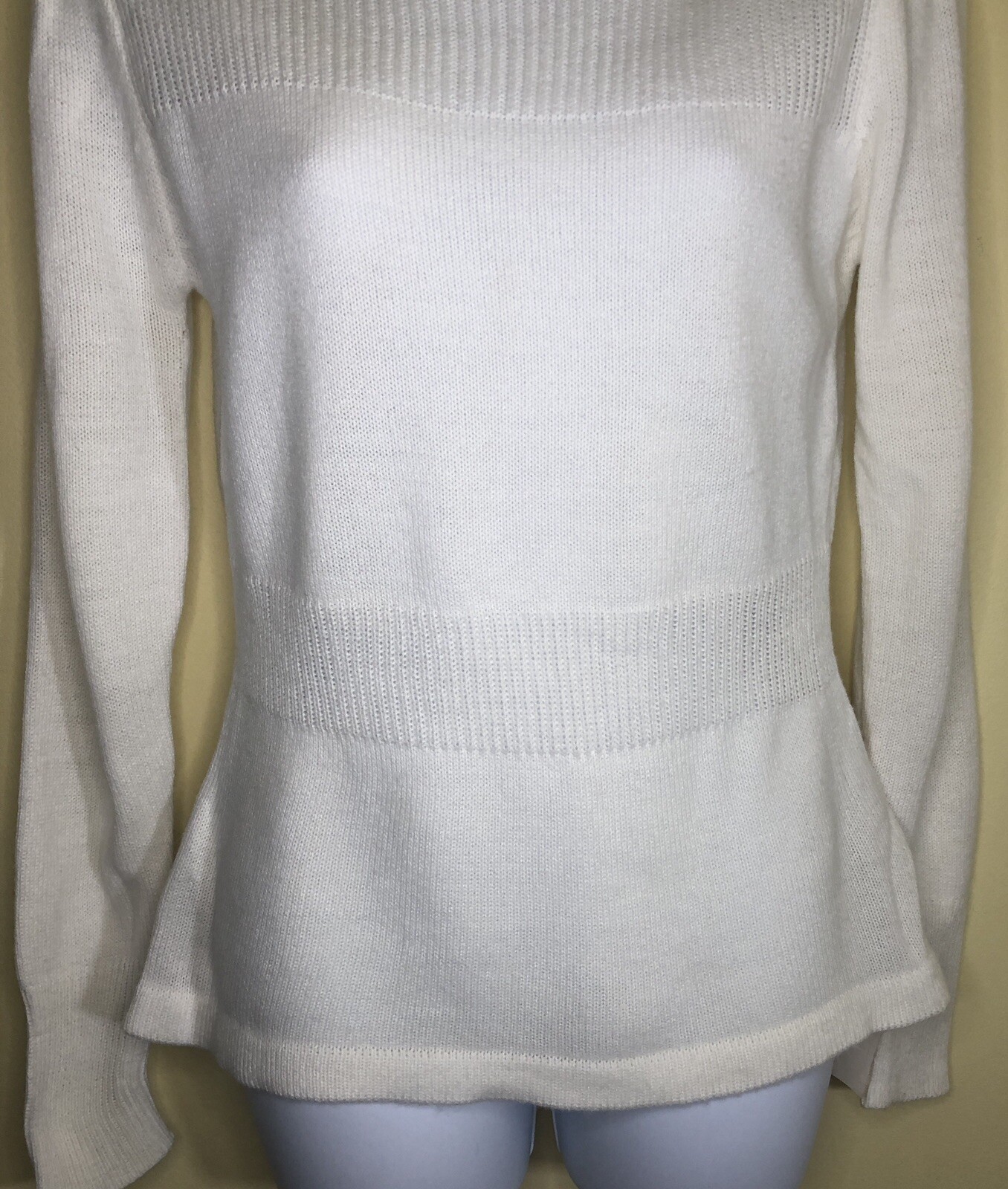 Montgomery Sweater in White main image 1