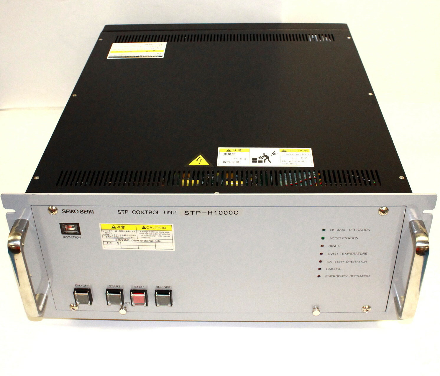 H135896 SEIKO Seiki Stp-h1000c Turbomolecular Pump Control Unit Scu ...