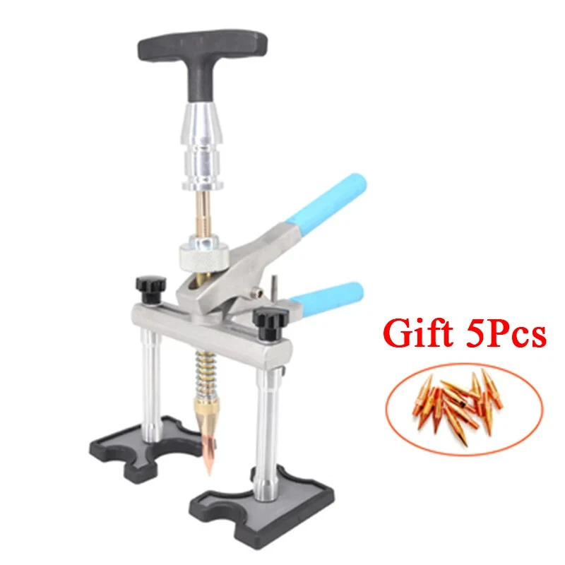 0-50mm Sheet Metal Puller Data Recovery Car Dent Repair Tool 360° Rotary Handle - Image 4 of 4