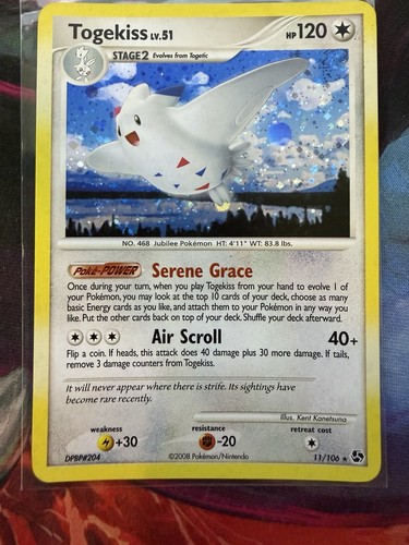 Pokémon - Togekiss - 11/106 - Diamon & Pearl | Great Encounters - NM