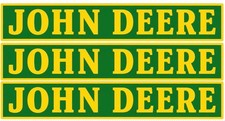 John Deere lawnmower Stickers X2 uk seller