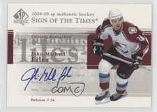 2004-05 SP Authentic Sign of the Times John-Michael Liles #ST-ML Auto r8n
