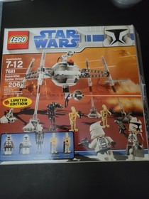LEGO Star Wars Separatist Spider Droid 7681 100% Complete with Box Instructions