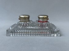 Art Deco Tintenfass, antike Tintenfass, Anfang 20. Jh.