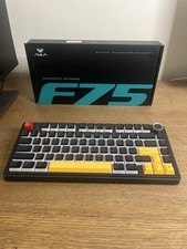 AULA F75 Mechanical Gaming Keyboard (Modded) with Glorious Red KAILH Switches 