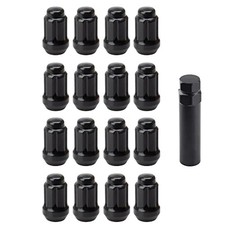 Tapered Spline Drive Lug Nut Kit with Lug Nut Key 12mm x 1.50mm Thread Pitch