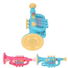 Horn Toy Simulation Design Dynamic Lighting Effect Musical Instrument Horn Toy