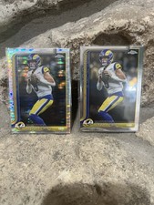 2025 Topps Chrome Matthew Stafford 169 Pulsar Refractor And Base MVP Buyback!!