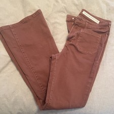 Pilcro and the Letterpress Anthropologie High Rise Skinny Bootcut Jeans