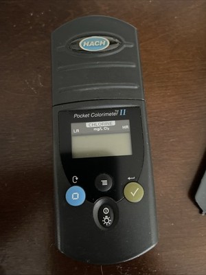 HACH POCKET COLORIMETER II CHLORINE LCD DISPLAY 5953000