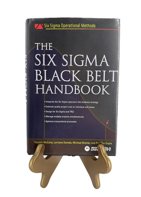The Six Sigma Black Belt Handbook (Six SIGMA Operational Methods) Hardcover
