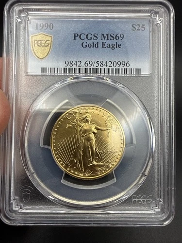 1990 1/2 oz American Gold Eagle MS-69 PCGS KEY DATE!!
