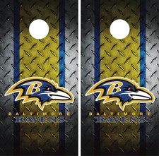 Baltimore Ravens Cornhole Board Wrap Skin Decal Football Vinyl Sticker VZ03