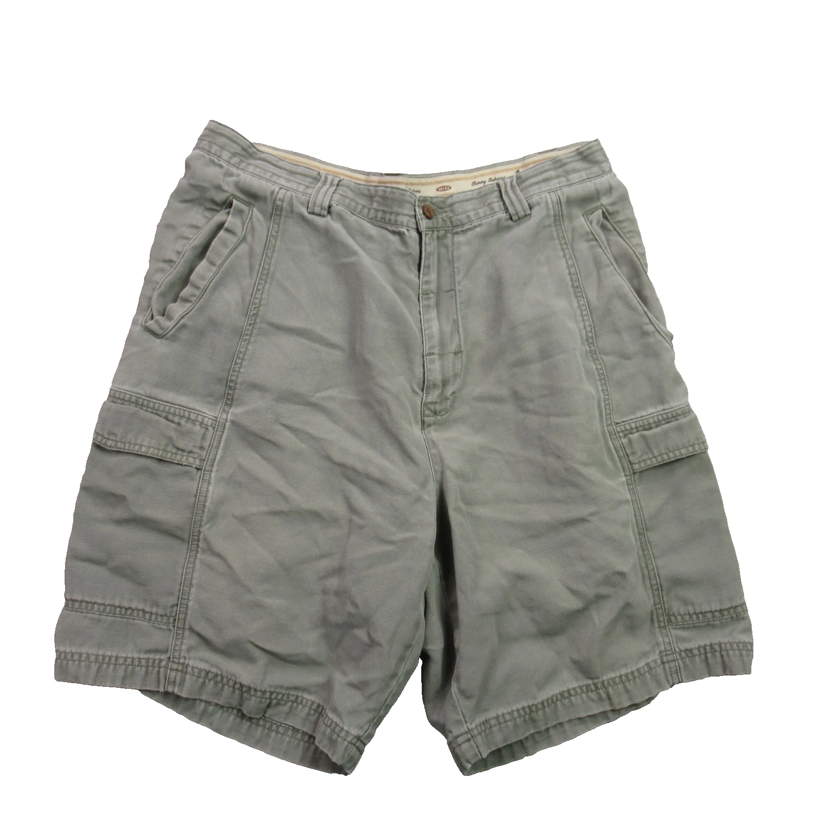 Tommy Bahama Shorts Mens 35 Pocket Lightweight Outdoors Green Cargo Casual