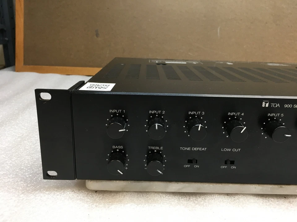 TOA 900 Series II A-912MK2 8-Channel Mixer Power Amplifier 180W See Description - Image 2 of 4