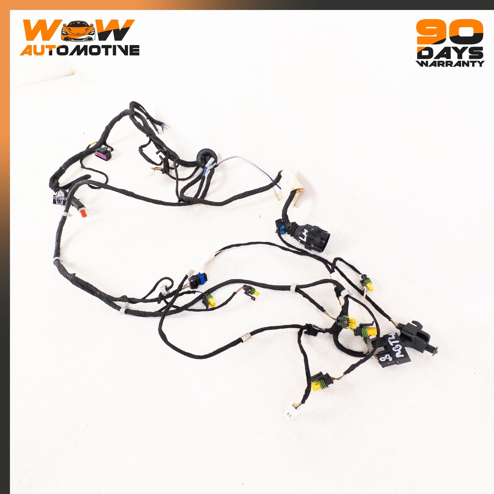08-19 MASERATI GRANTURISMO FRONT LEFT DRIVER SIDE DOOR WIRING HARNESS OEM