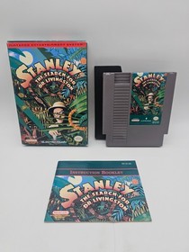 Stanley the search for dr Livingston NES CIB Very Clean!