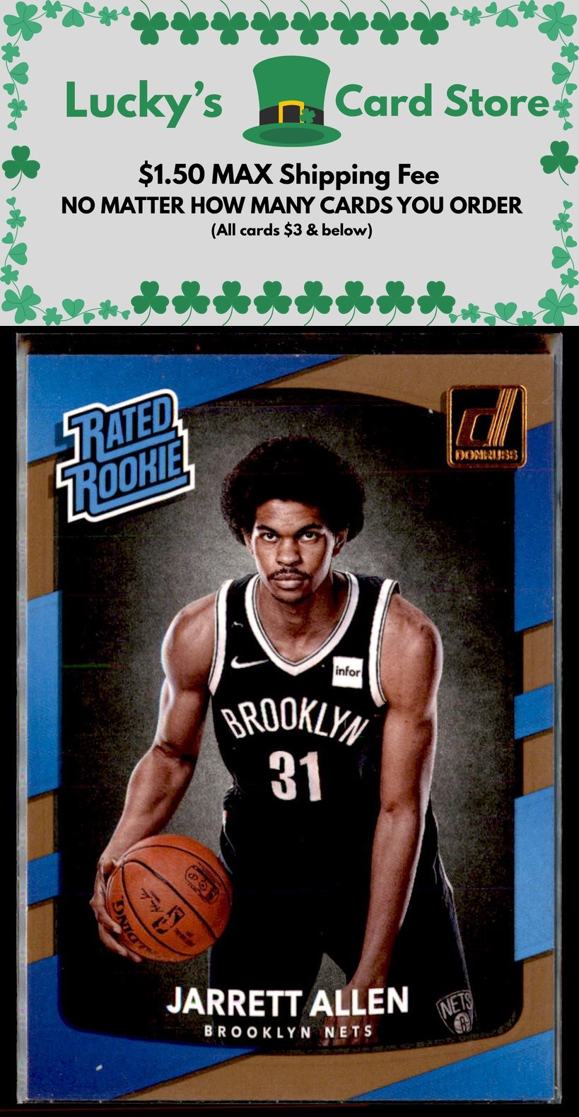 2017-18 Donruss #179 Jarrett Allen