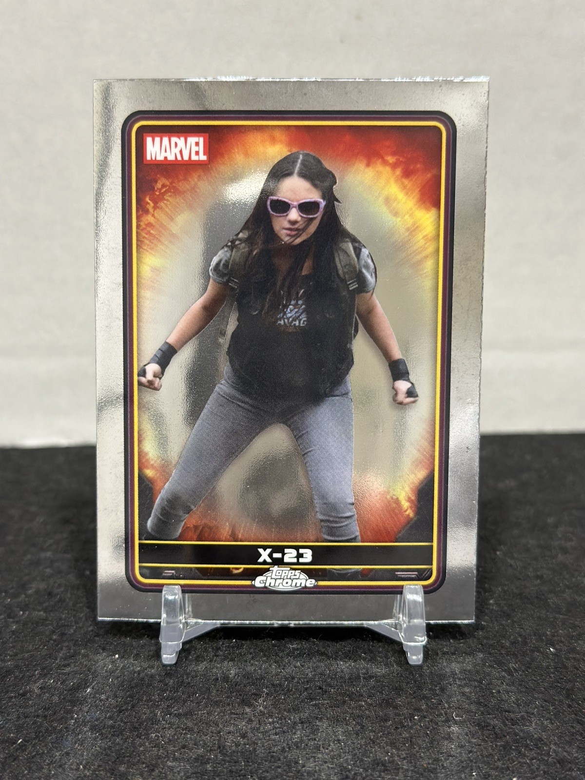 2025 Topps Chrome Deadpool X-23 #42 Base
